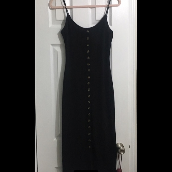 H&M Black MIDI Dress - Picture 2 of 3
